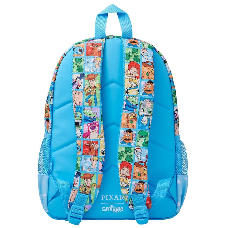 Smiggle - 16” Blue Toy Story Backpack