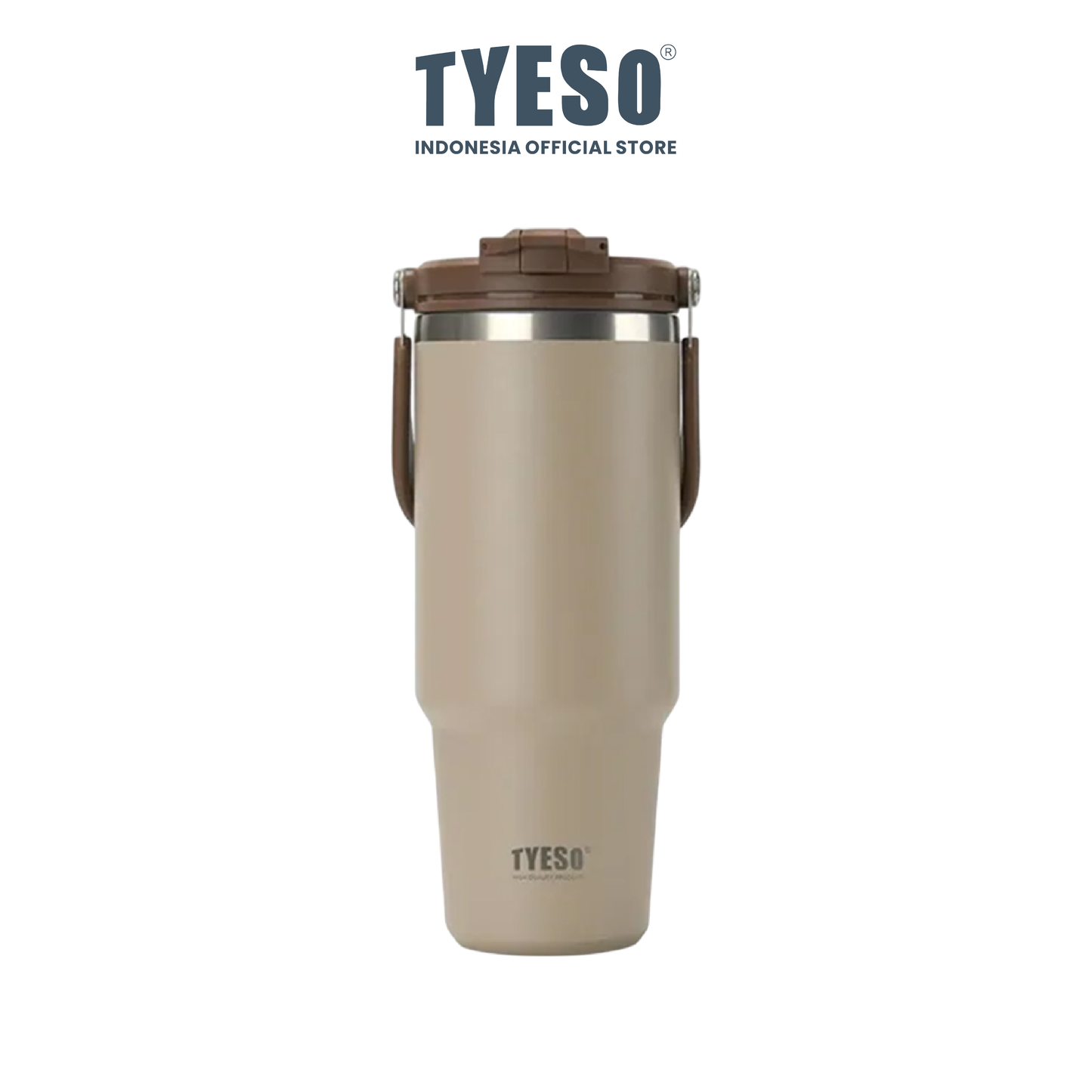 Tyeso - 750ml Roam Tumbler | Flip Straw & Sip Lid
