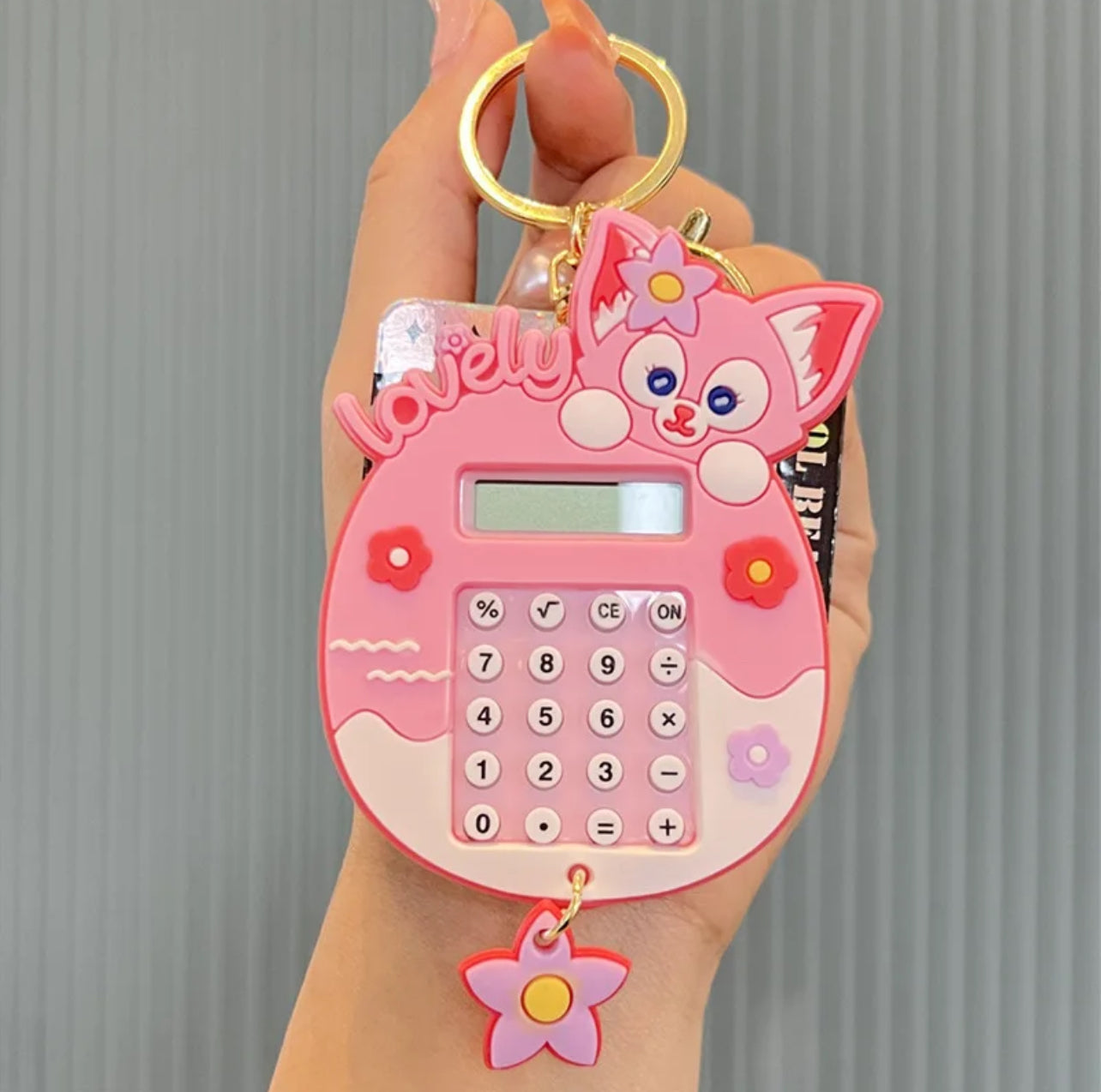 Lovely Keychain with Calculator and Game