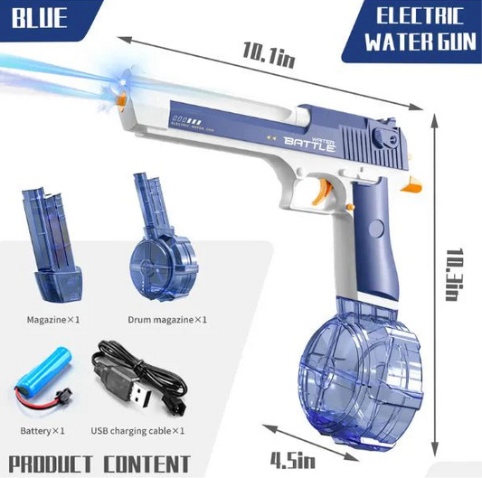 Water Battle - Electric Water Guns with Water Drum