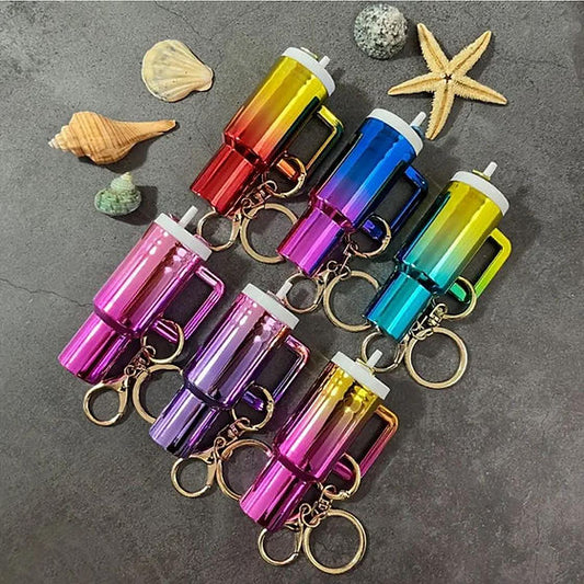 Mini Keychains - Designer Water Bottle