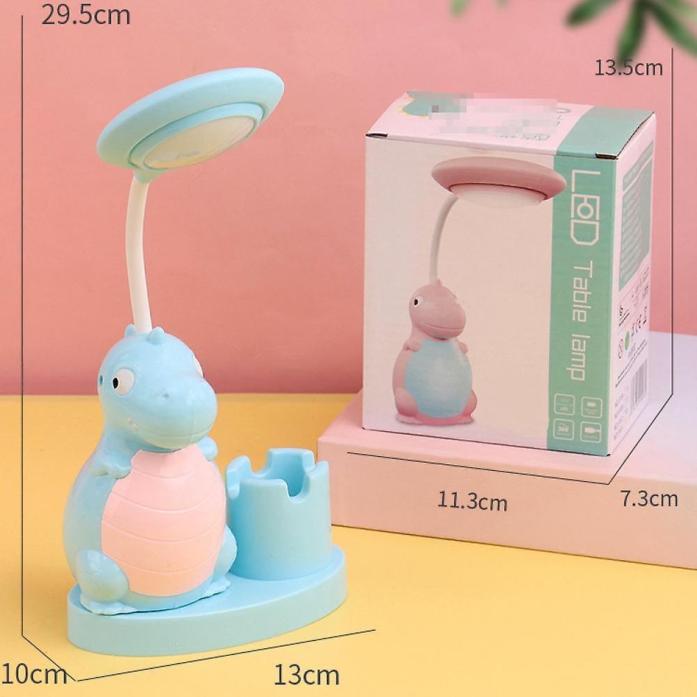 Cute Dino Table Lamp | Night Lamp | Pen Stand with Sharpener