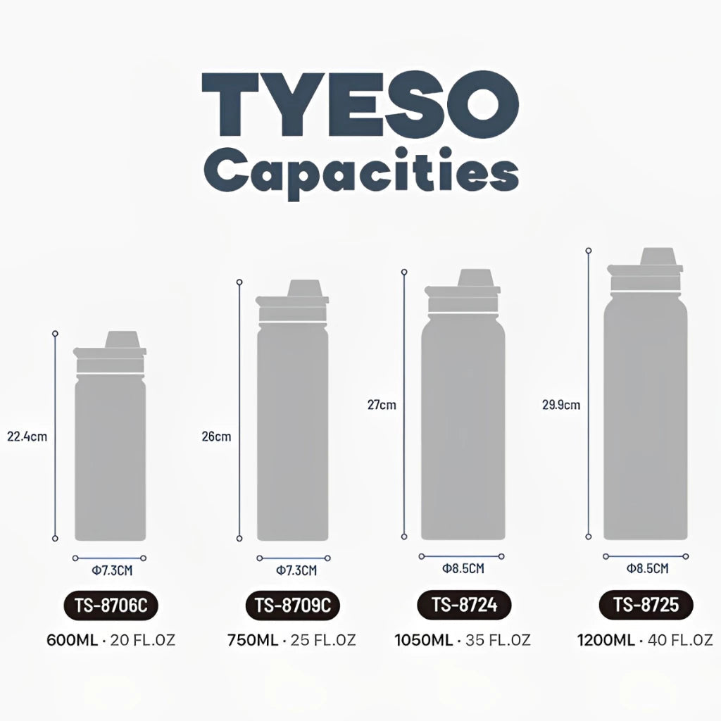 Tyeso 1200ml - Shine World | Vacuum Insulated