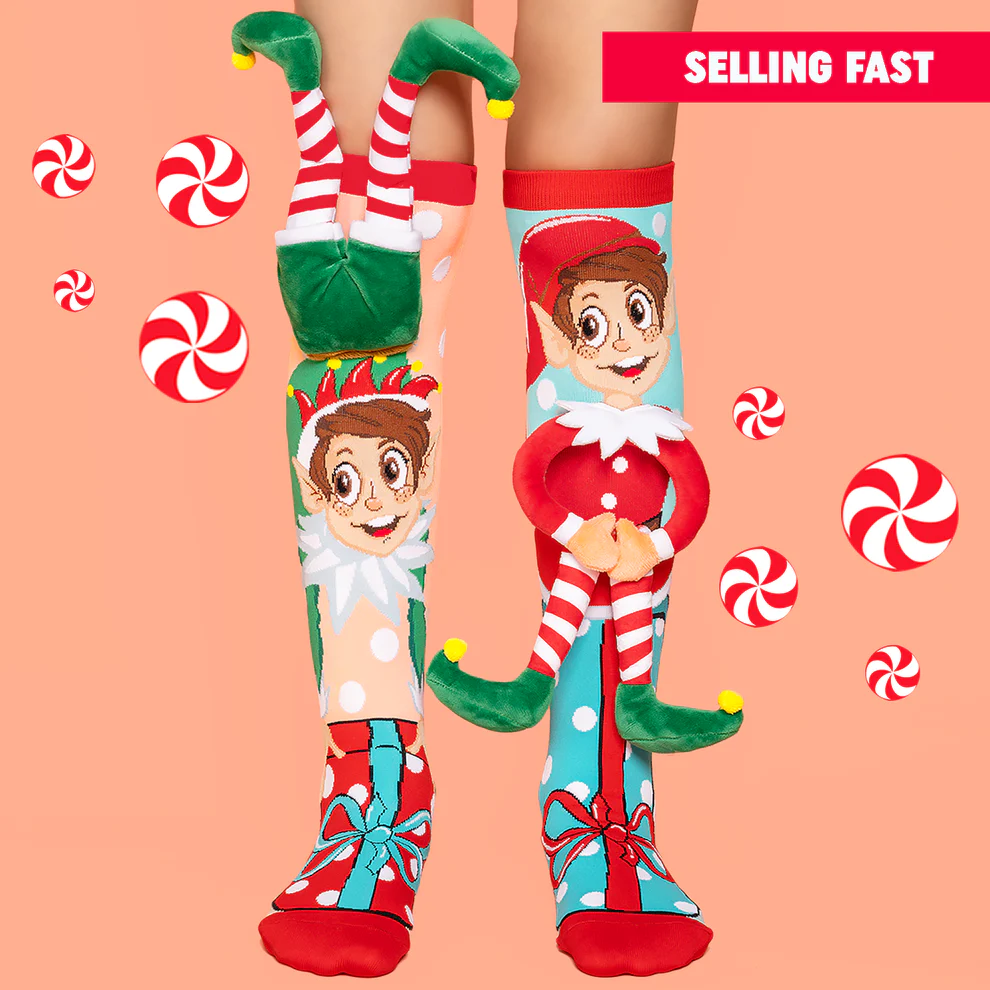 ELF CHRISTMAS SOCKS