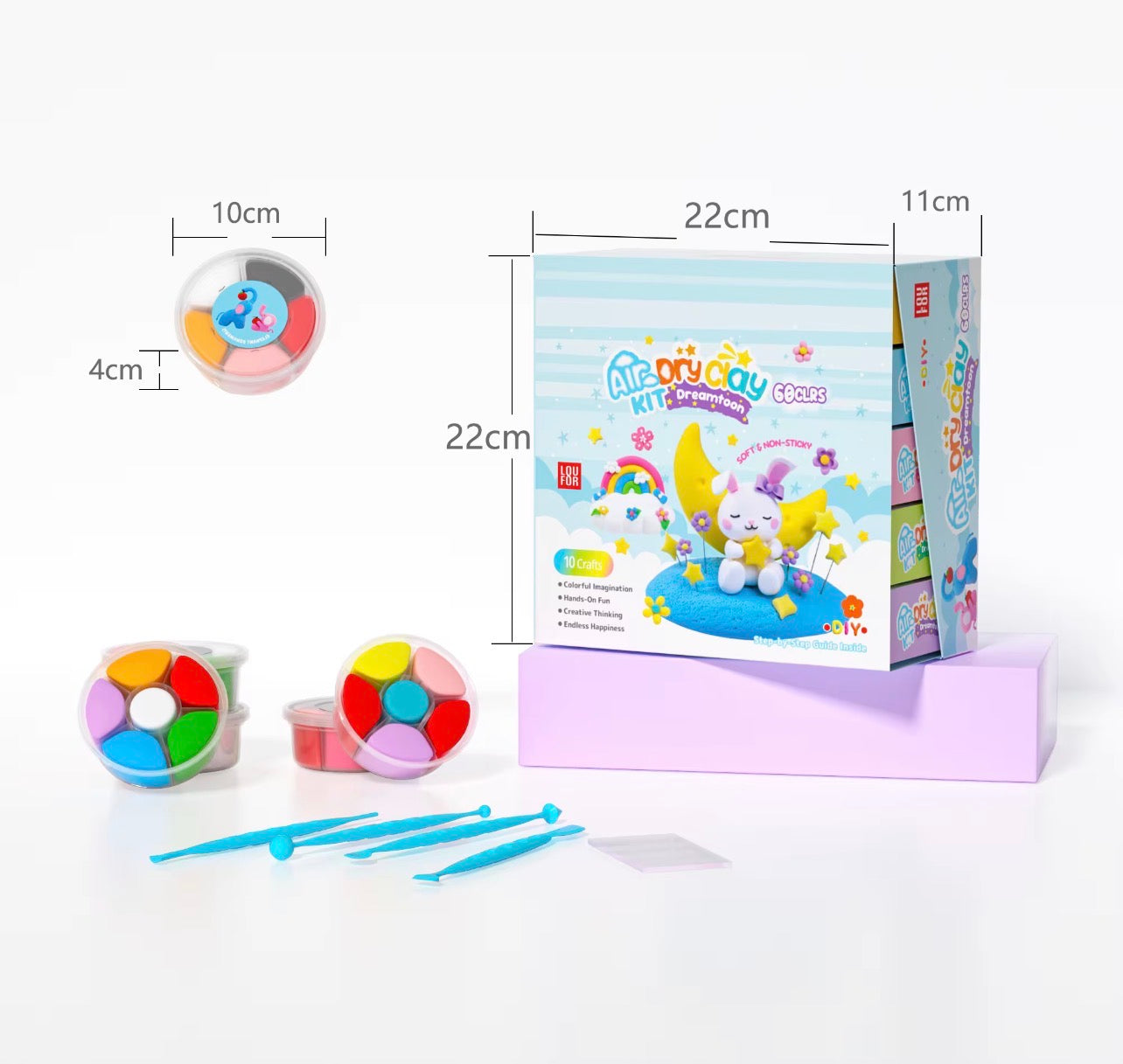 Air Dry Clay - Dreamtoon |1pcs