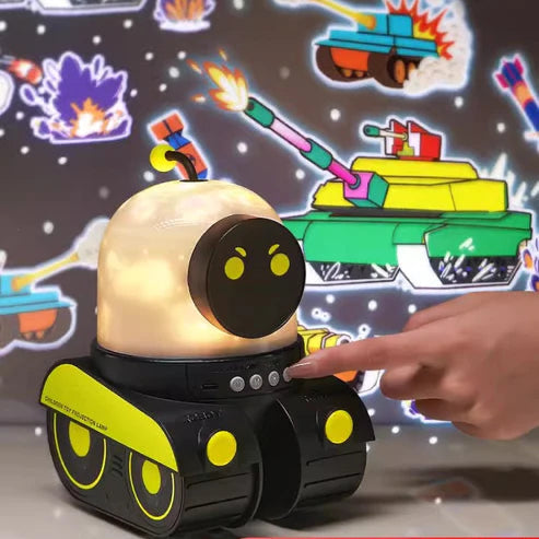 Riding Robot - Moving Light Projector for Astro Dreams for Kids