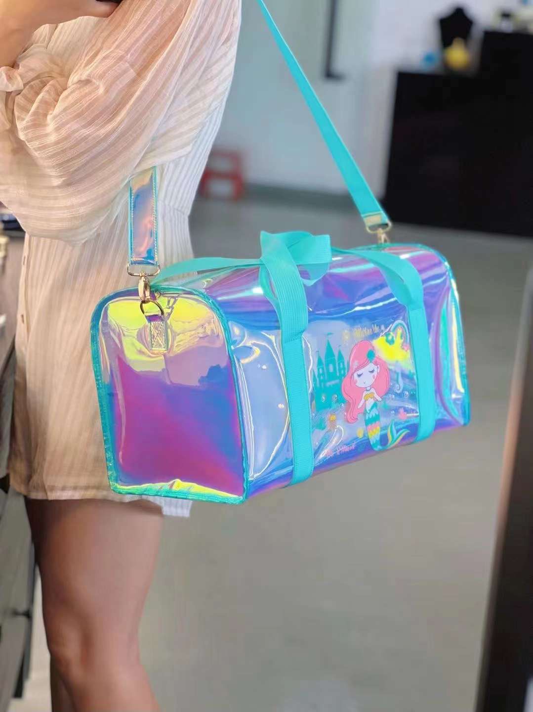 Big Vest Holographic Travel Bags (Luxury Quality)