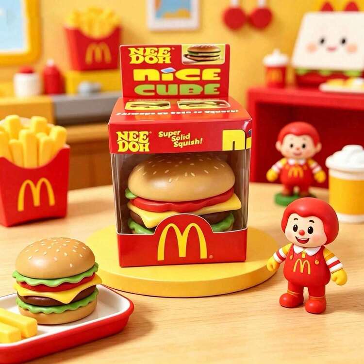 Nee Doh -  McNeeDoh Soft Squeeze Burger