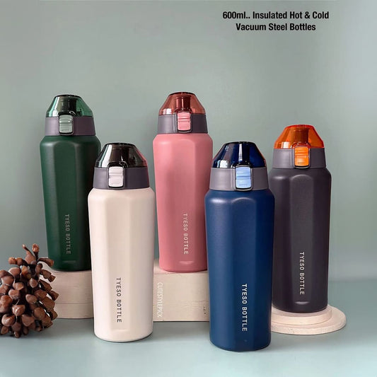 Tyeso - Sports | Vacuum Insulated Bottle - 600ml