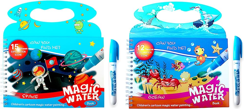 Water Magic Book - Reusable