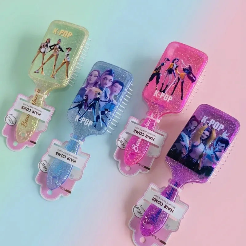 K-Pop - Big Glitter Hairbrush