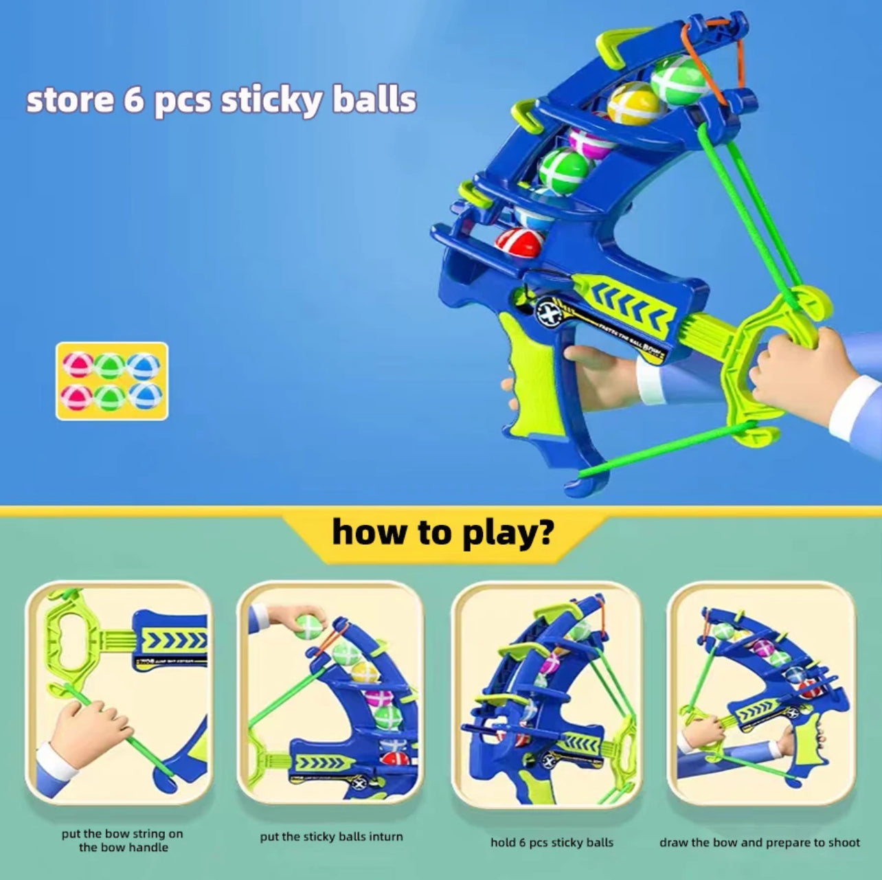 Sticky Ball Battle - Aim Shooting Board Game