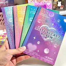 Misty Secret Realm - 24 Sheets Glitter Sticker Book