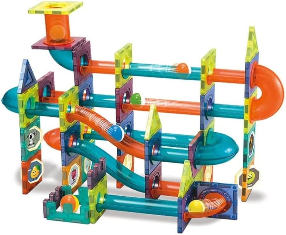 96pcs Magnetic Marble Run Blocks (STEM)