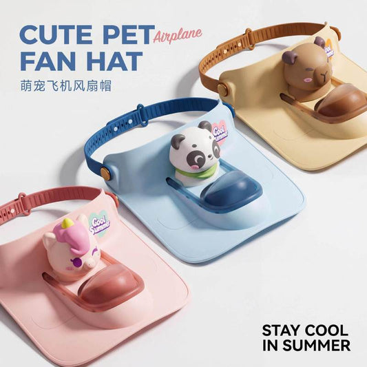 Fan Hat Airplane - 3 Speed Hi-Speed