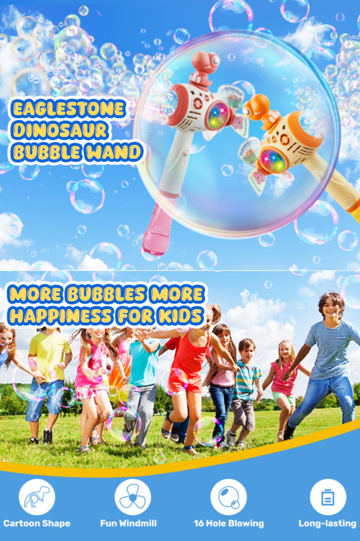 Big Bubble Blower - Windmill | Electric | Fun