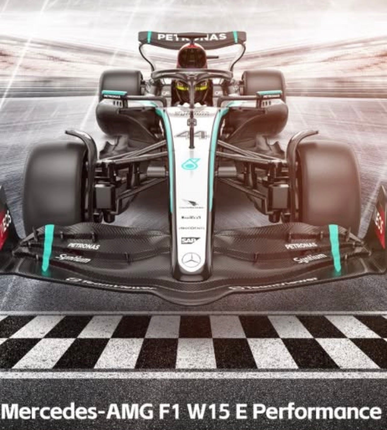 Rastar R/C - Mercedes F1 Petronas (Scale 1:18)