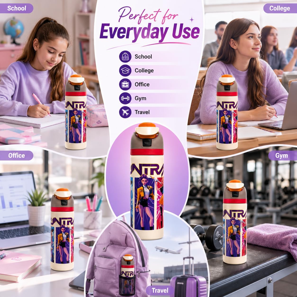 K-Pop - Insulated Sip or Swig | 800ml