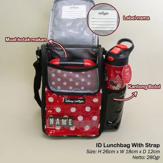 Smiggle Luxury Hanging Lunchbag - “Customise Me”