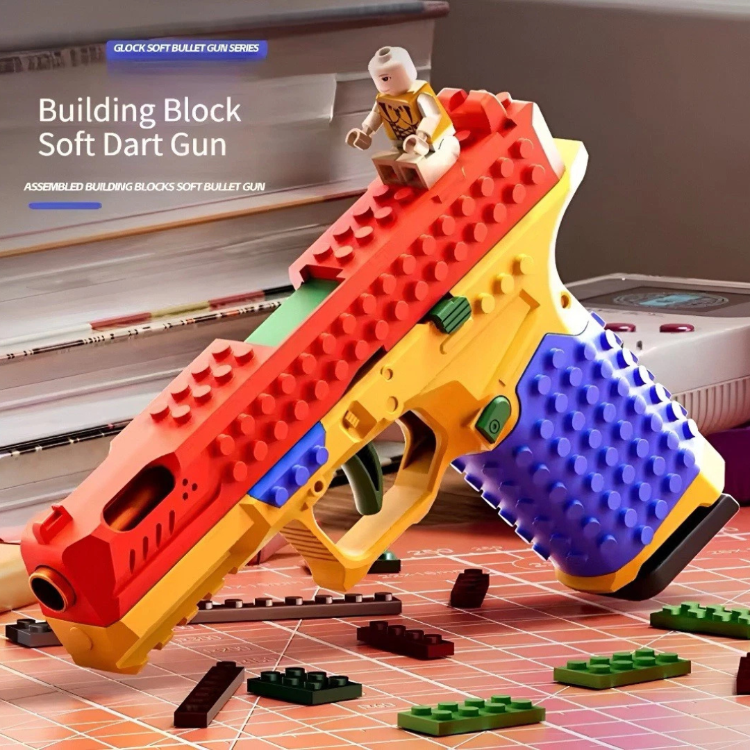 Brick Shell-Ejecting Soft Bullet Gun