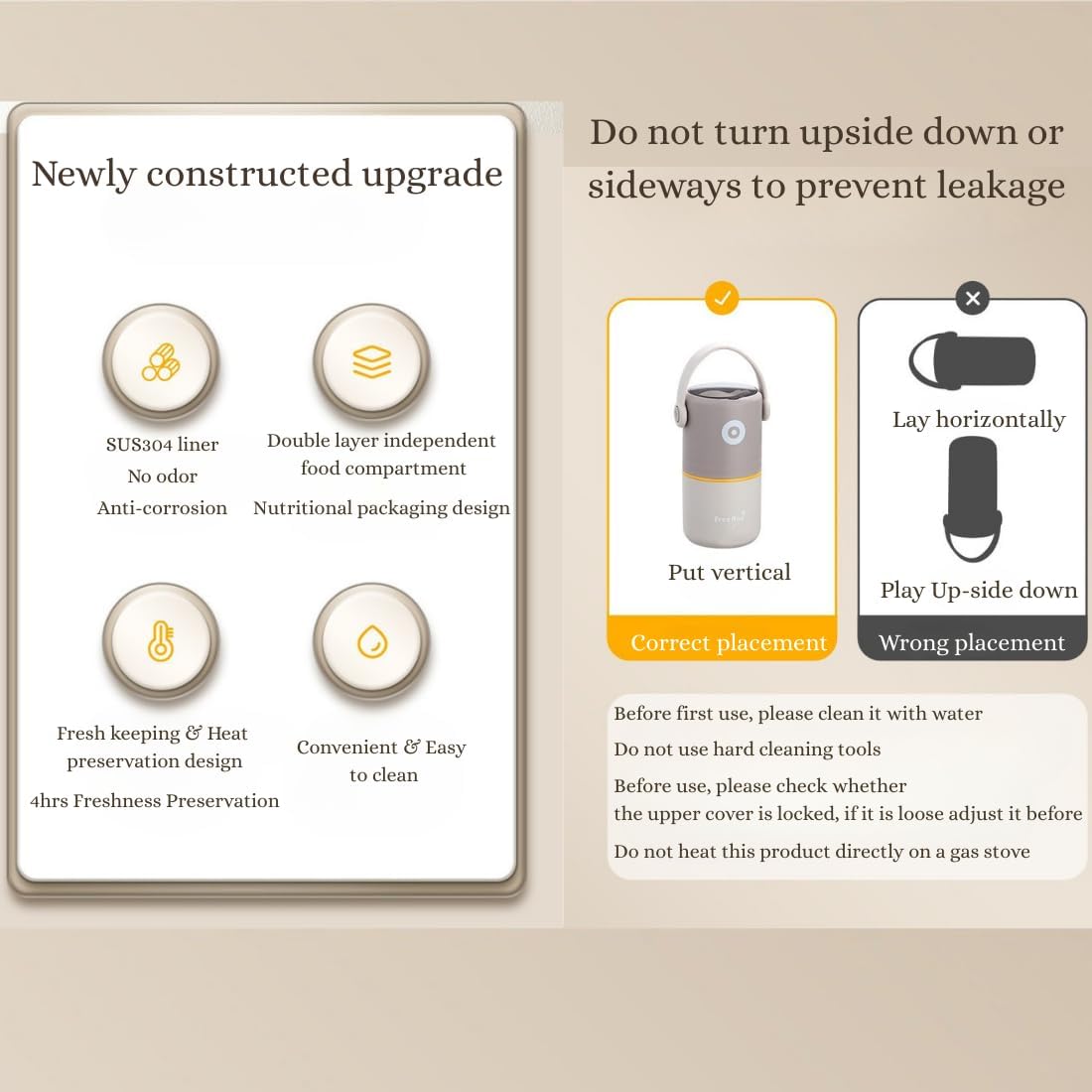 Big Bento - 820ml Food Jars