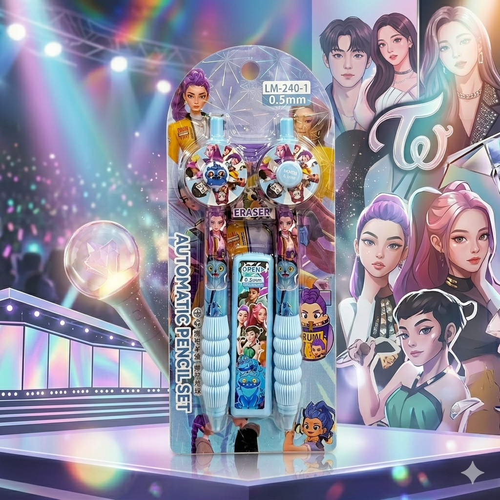 K-Pop - Automatic Pencil Set