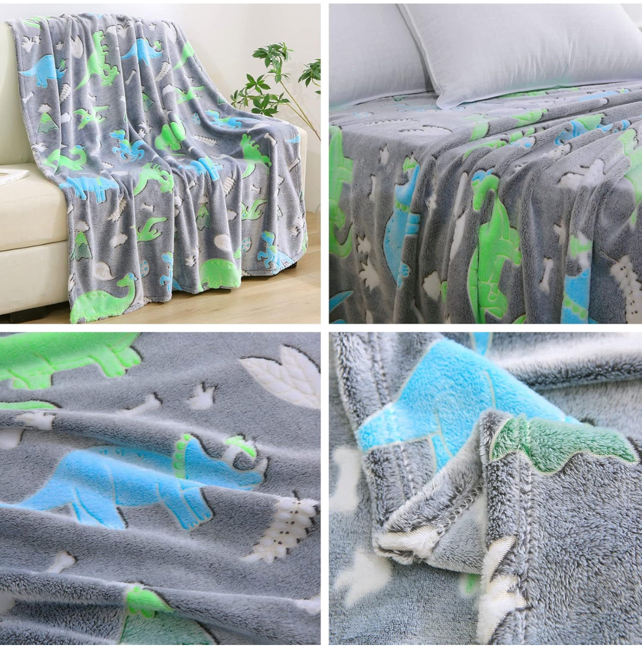 Dreamy Glowing Blankets - Soft, Warm, Cozy and Furry