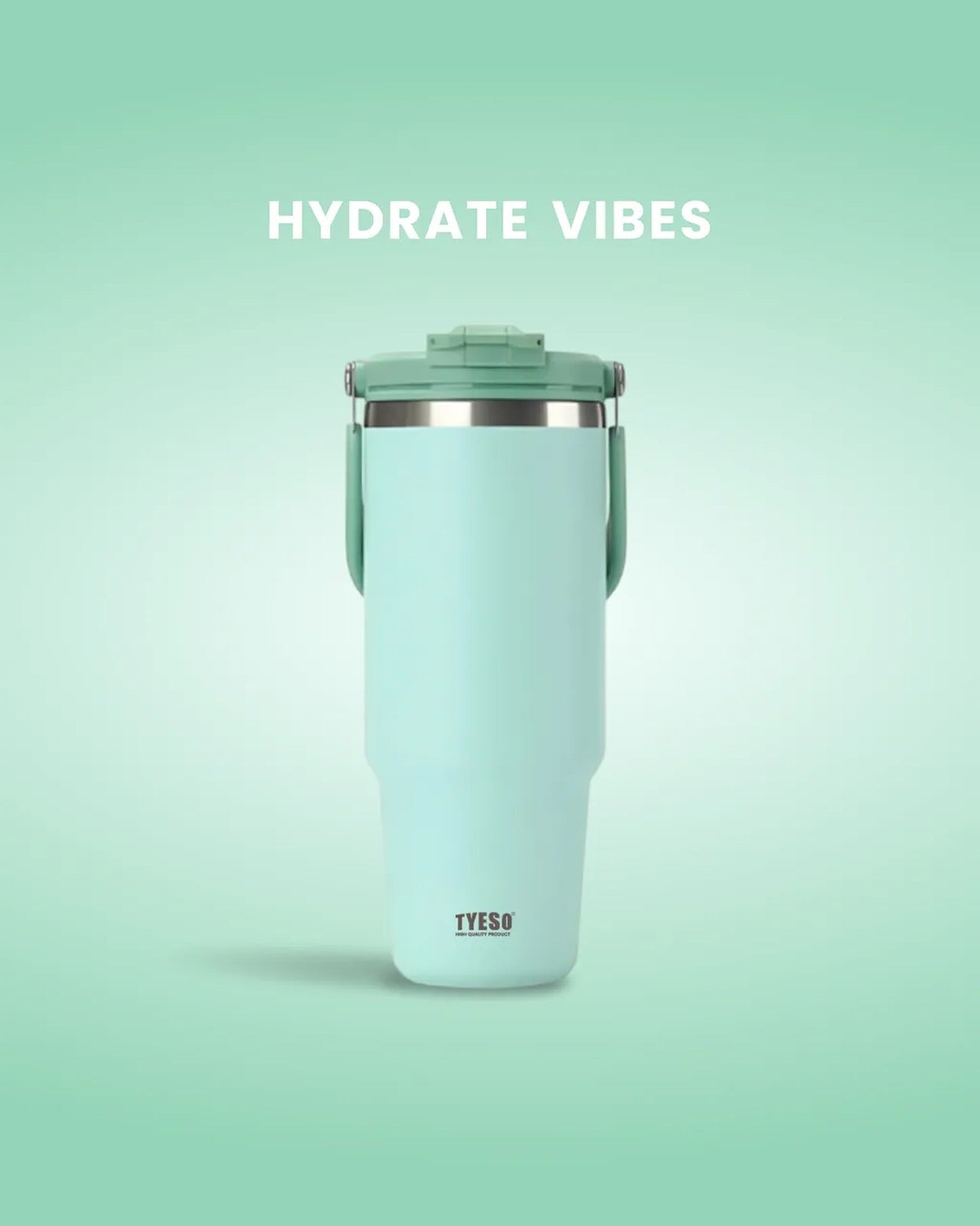 Tyeso - 750ml Roam Tumbler | Flip Straw & Sip Lid