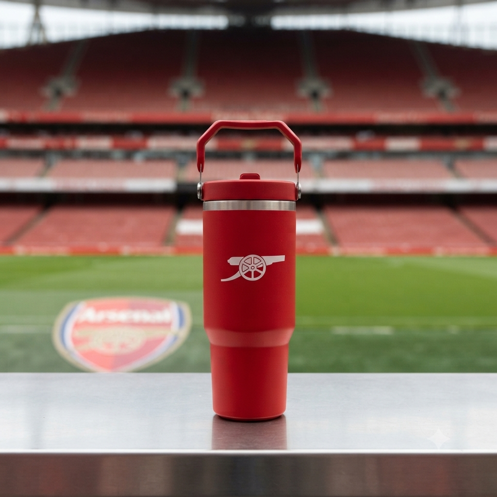 Stanley 1913 x Arsenal The IceFlow™ Flip Straw 2.0 Tumbler | 30oz