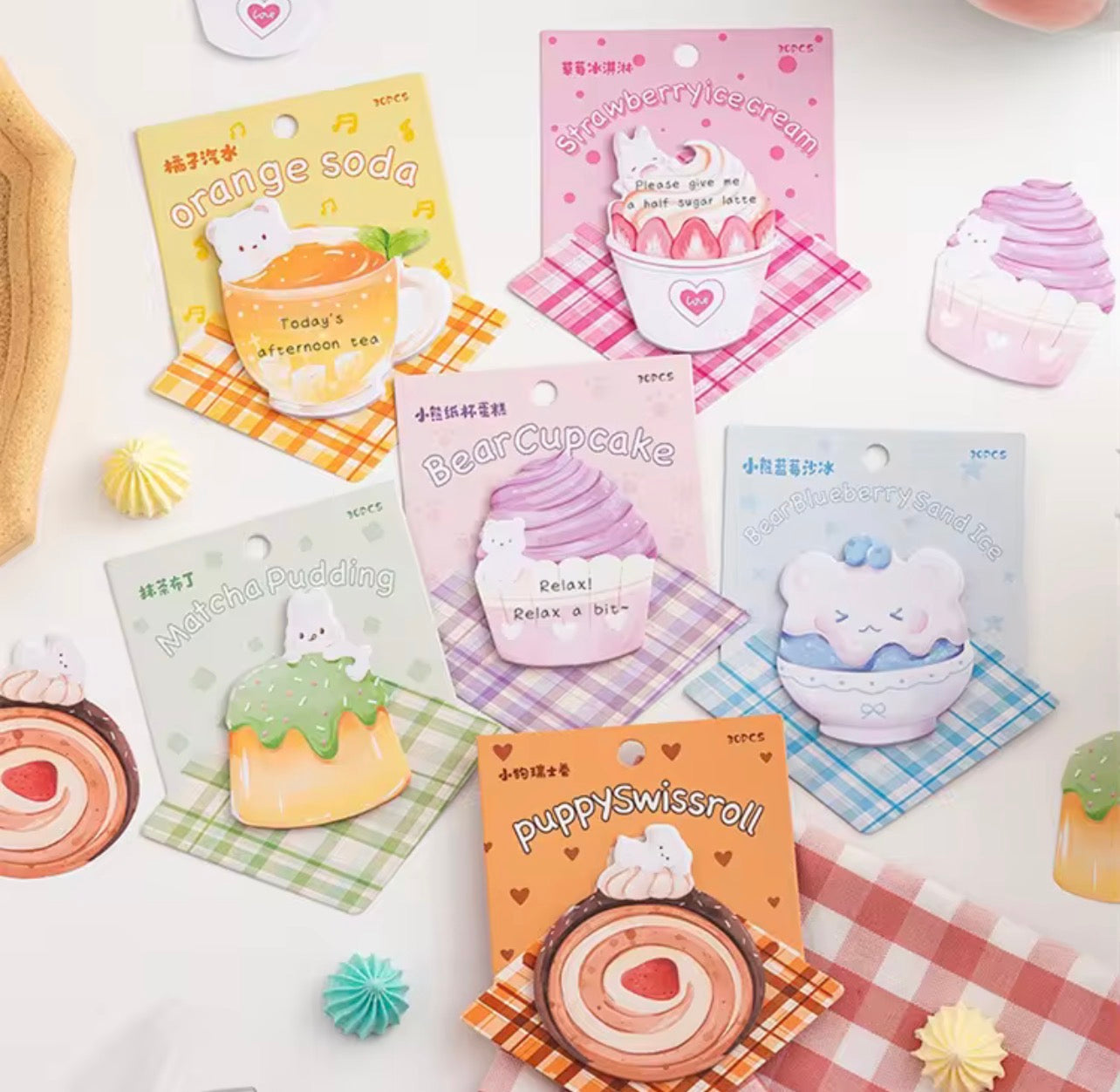 Dessert Sticky Notepad