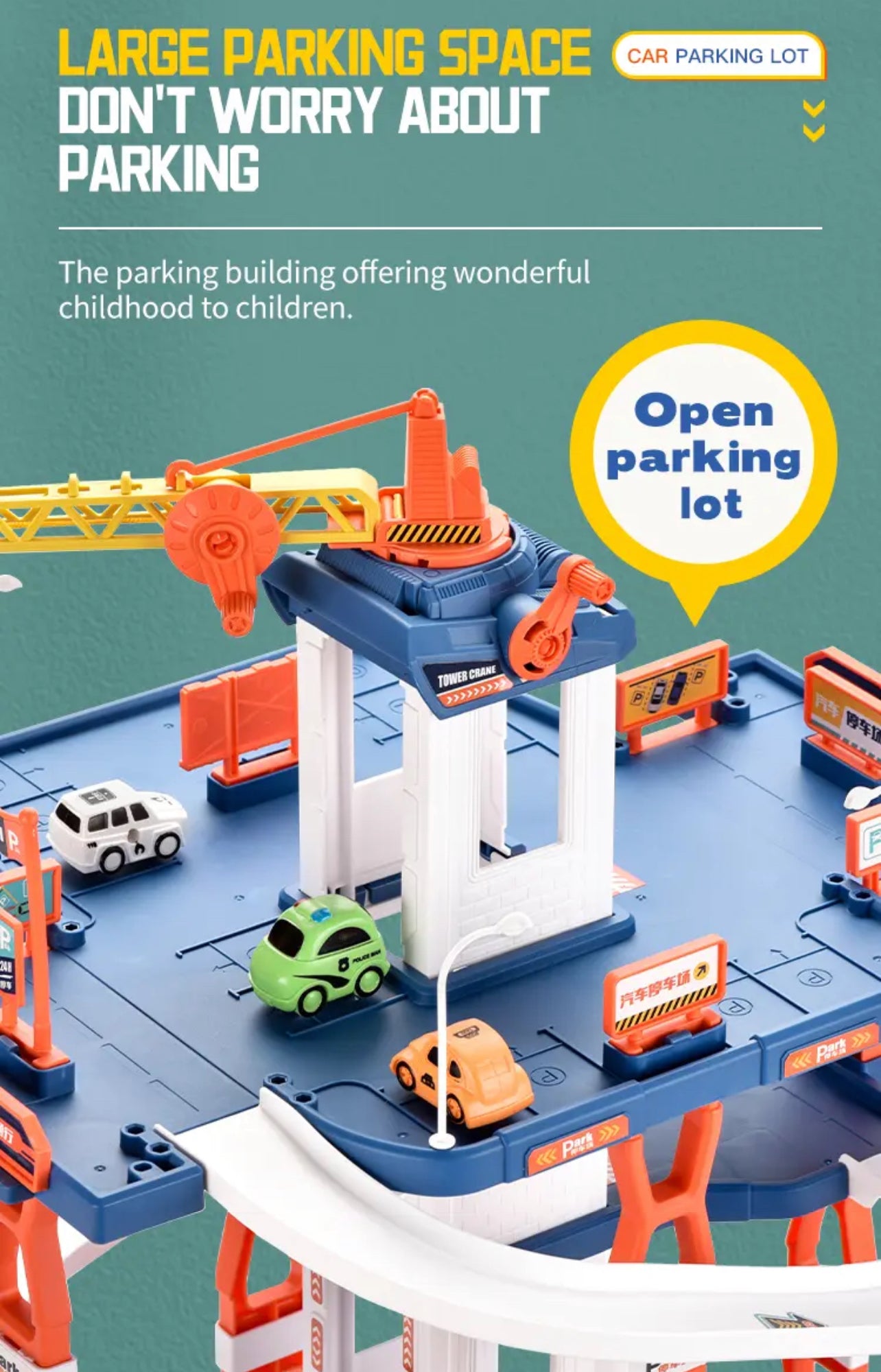 City Parking Building - Big | Learning | Busy Play