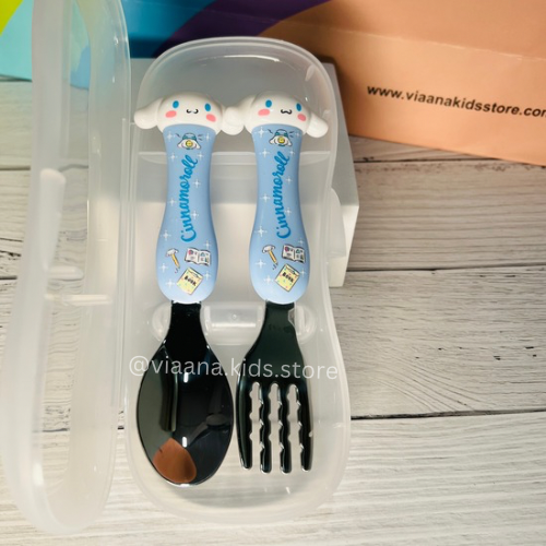 Travelling Utensils Box - Kids Spoon And Fork Set