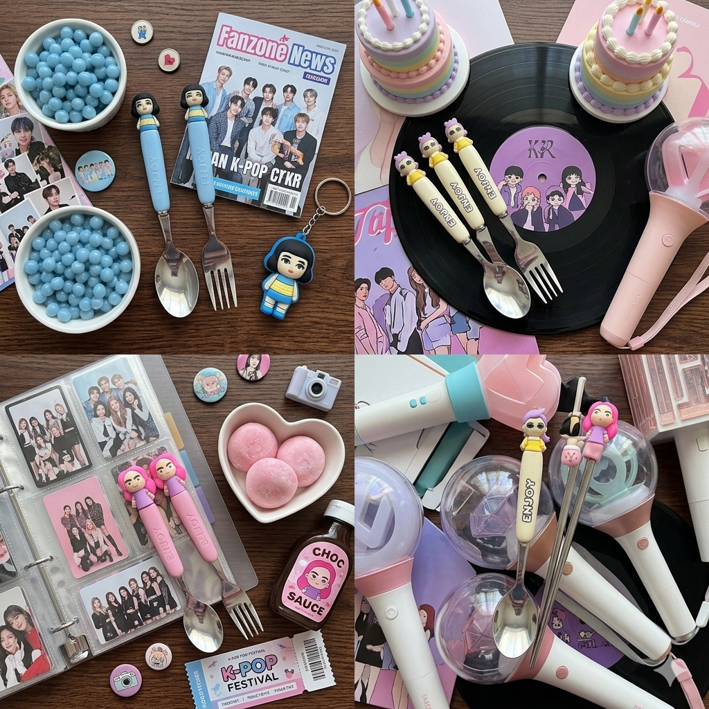 K-Pop - Cutlery Set | Spoon-Fork