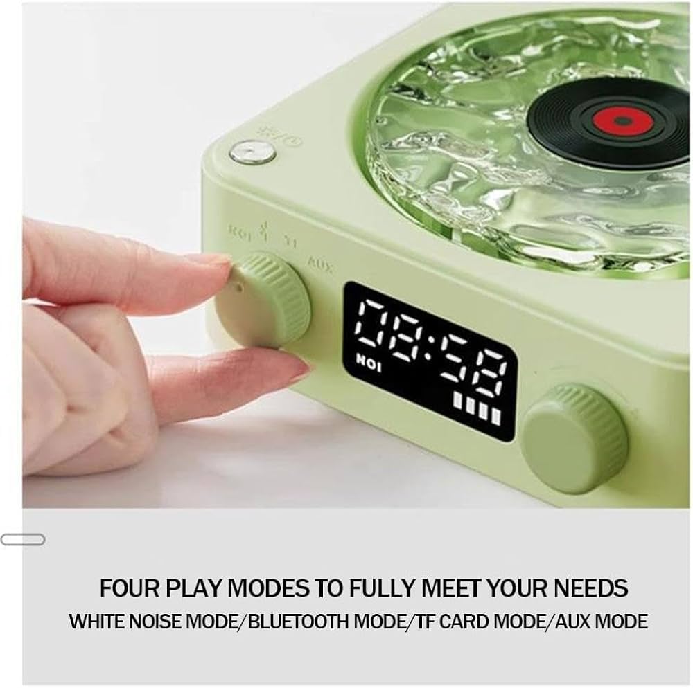 The Waves - Vinyl Player Bluetooth Speaker