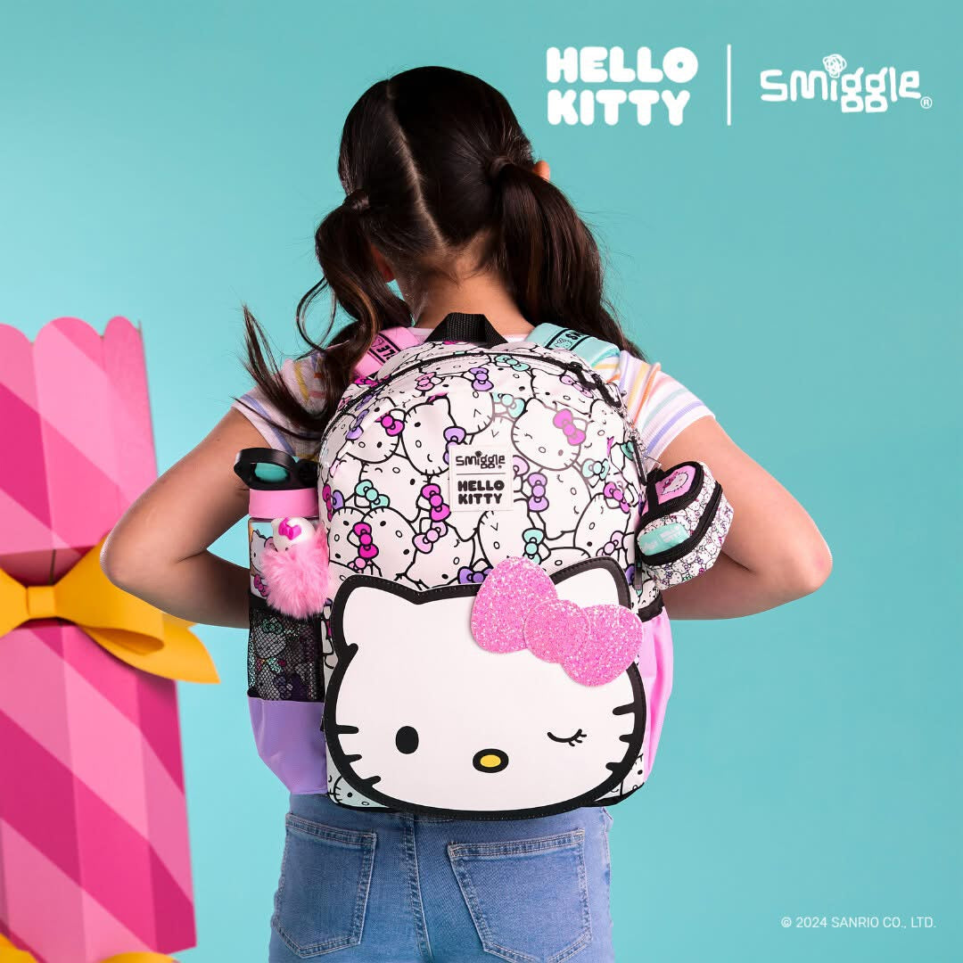 deadpool with hello kitty backpack Smiggle Jr