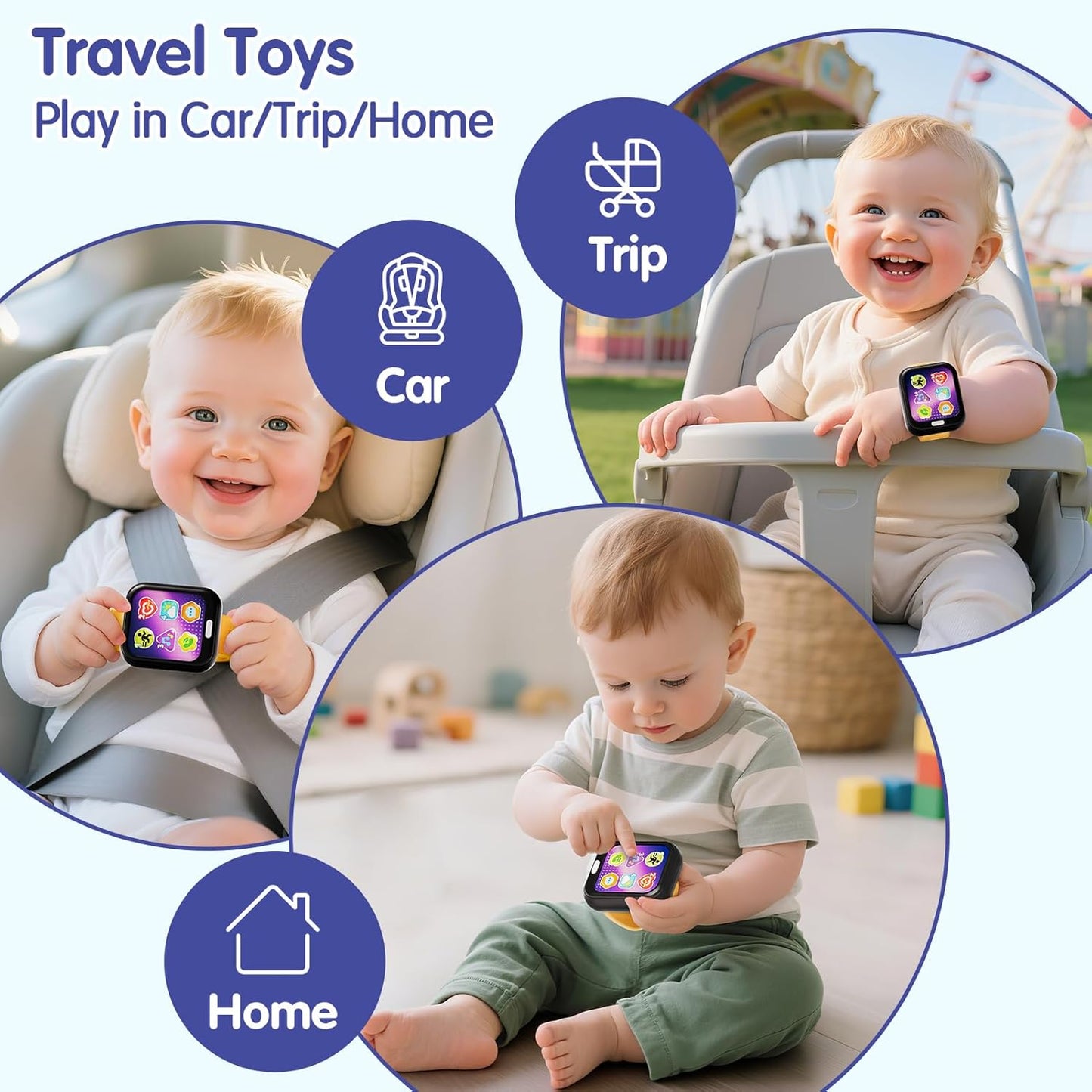 Hola - 7 Functional Baby Watch - Music n Learning