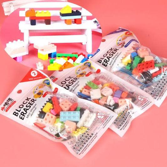 Lego Erasers - DIY Creative