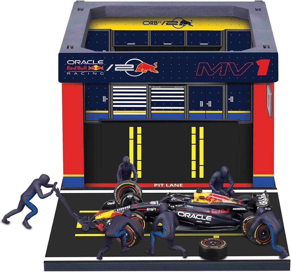 Bburago - F1 Pit Stop Red Bull RB20