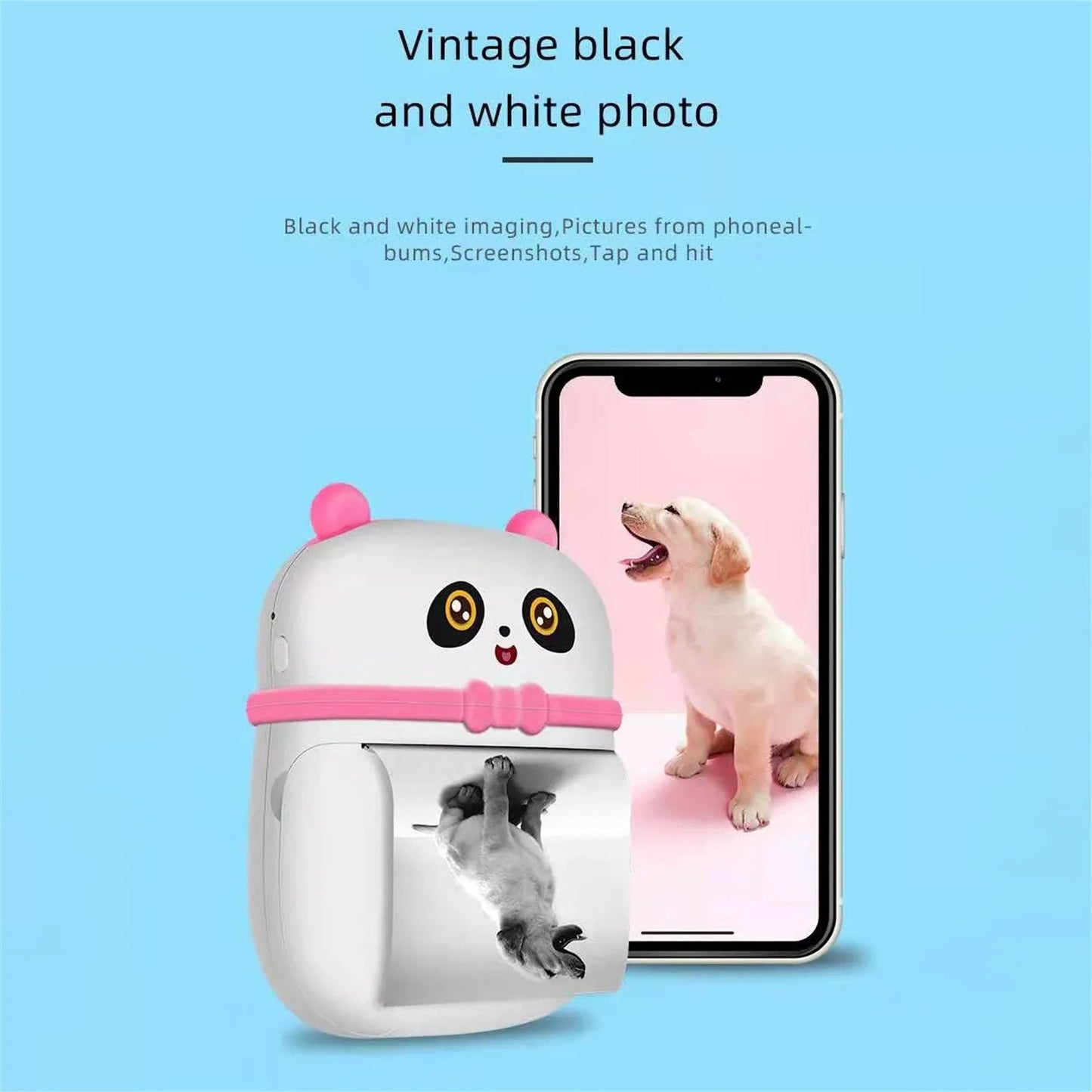 Panda Instant Printer - Fun, Learn and Make Memories 🖨️