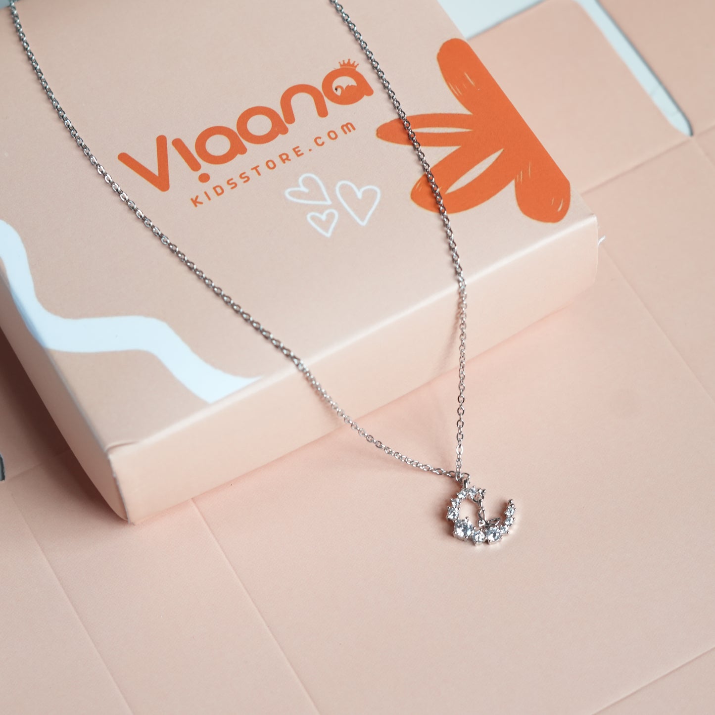 Butterfly Moon Necklace