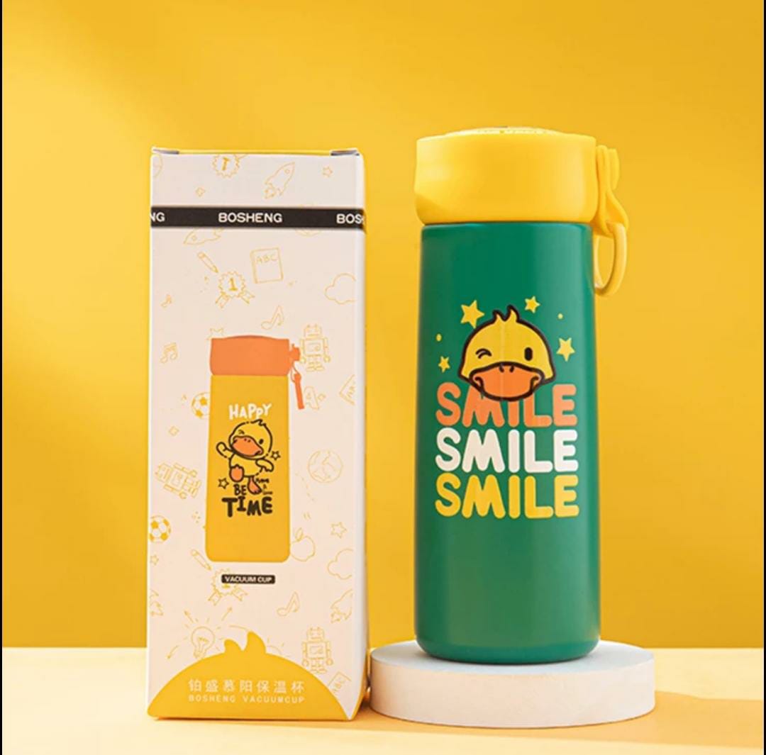 Happy Time - Insulated Vacuum Water Bottle (350ml)