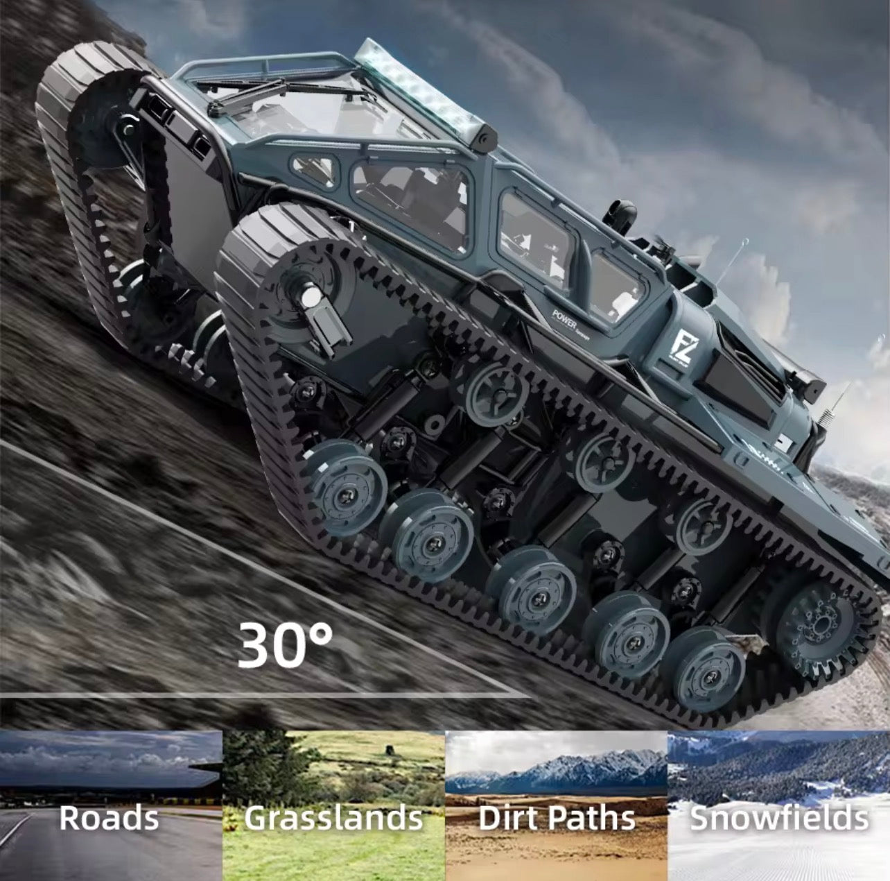 JJRC - 4WD Max RC Tank
