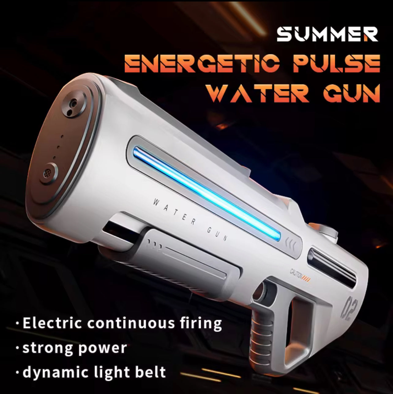 HydroBlaze 62cm - 820CC High Power Automatic Water Gun