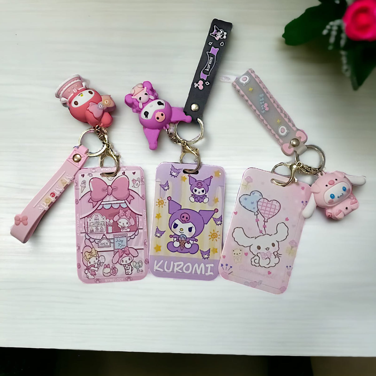 2-in-1 ID Holder and Keychain | 3D | Premium Quality