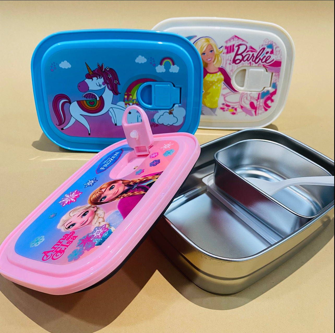 Character Lunchbox with Salad Box