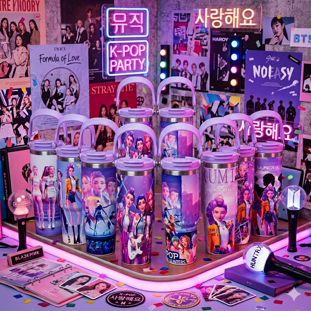 K-Pop Huntrex - 900ml Tumbler