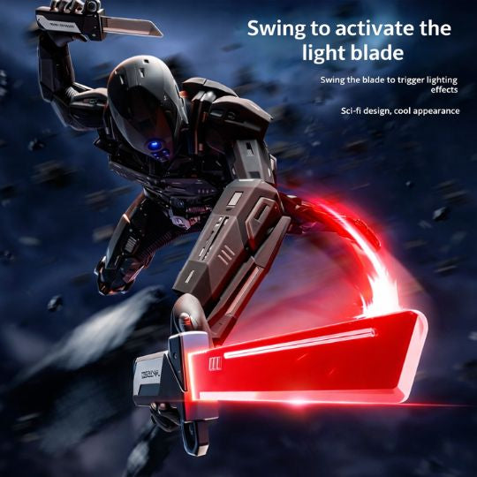 Mini Lightsaber - Telescopic Light Up Sword for Kids