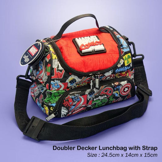 Smiggle x Marvel Comics - Double Decker Lunch Bag