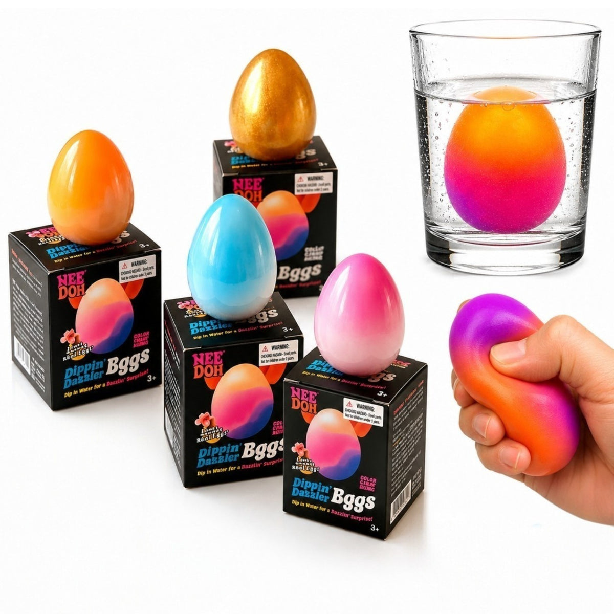 Nee Doh - Dippin Dazzler Eggs | 1pcs