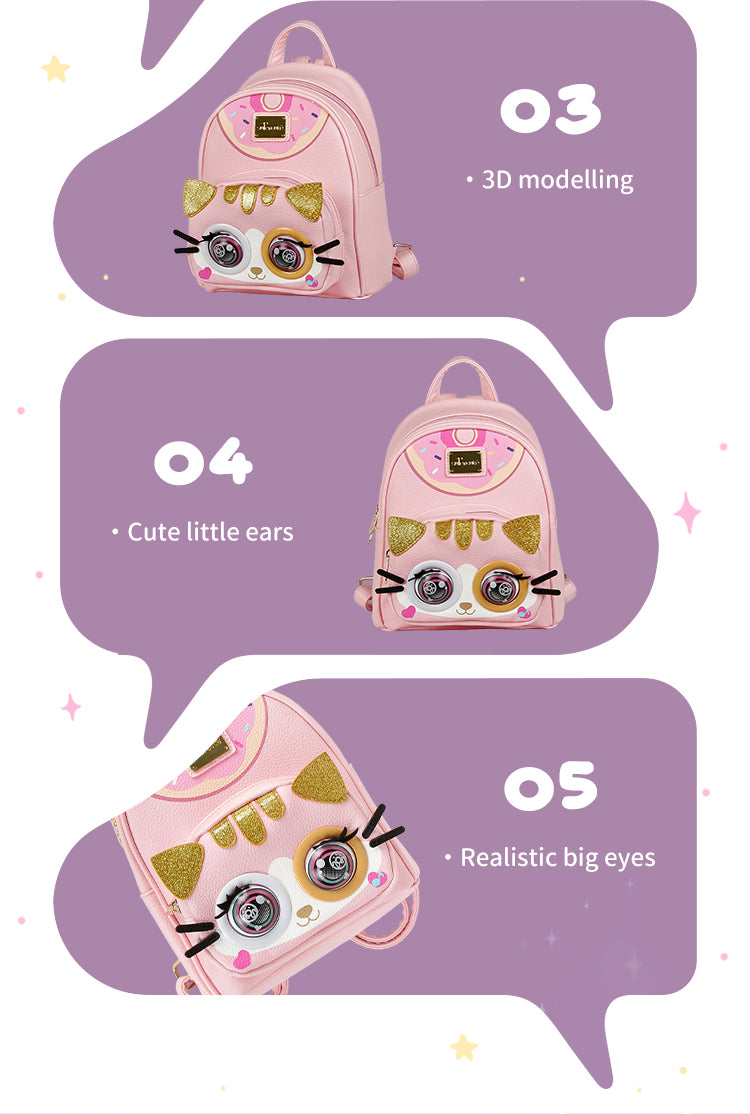 Supercute - Interactive Winking Eyes Backpack, Talking Mode & Music Playback